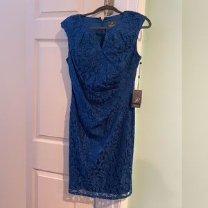 NWT Adrianna Papell Royal Blue Size 8
